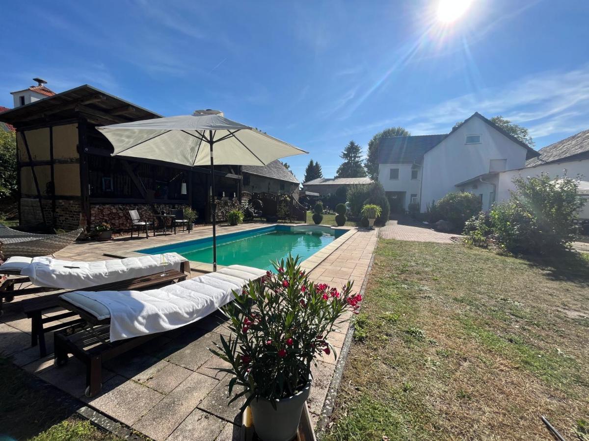 Wormis Apartment Heideblick Bei Luckau Dış mekan fotoğraf